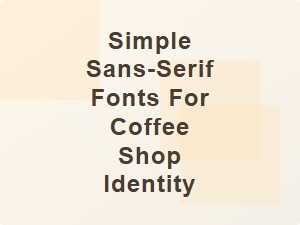 Clean Typography for a Modern Coffee Brand