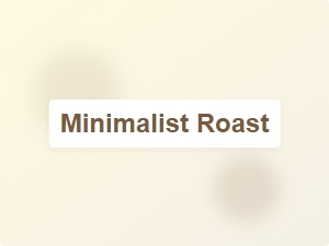 Clean Lines Roast Font for Specialty Coffee Logos